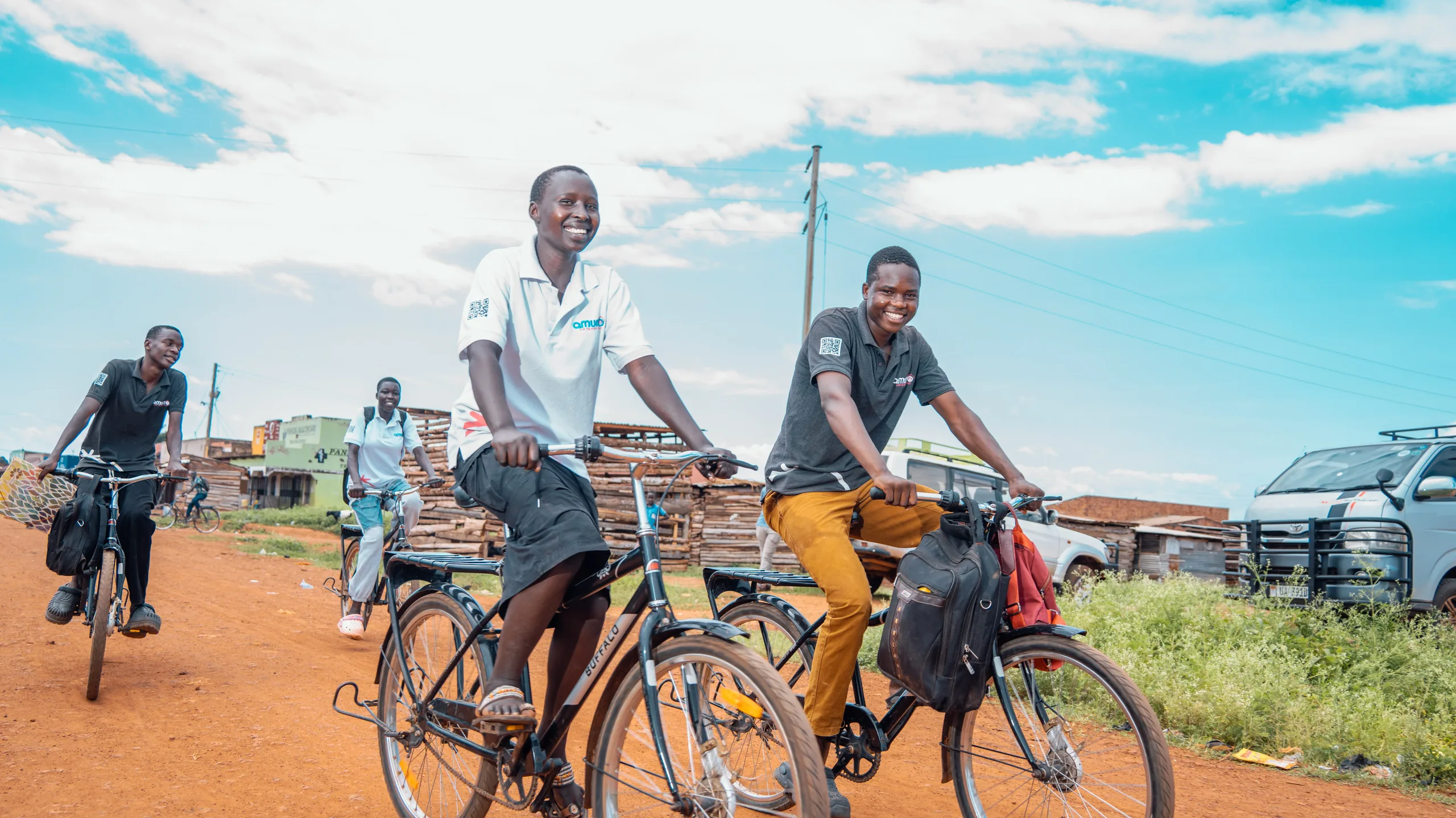Learning travels on bicycles in rural communities